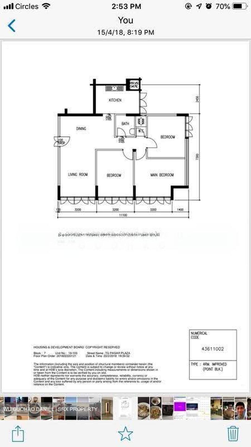 Blk 7 Tanjong Pagar Plaza (Bukit Merah), HDB 4 Rooms #626269851